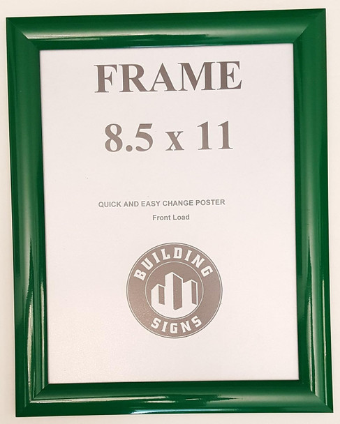Green Snap Poster  Wall Frame/Picture  Wall Frame/Notice  Wall Frame Front Load Easy Open Snap  Wall Frame