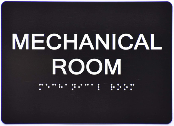 Mechanical Room  -Tactile Touch Braille  The Sensation line