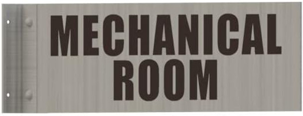MECHANICAL ROOM  -Two-Sided/Double sided Projecting, Corridor and Hallway  -The Hallway Line