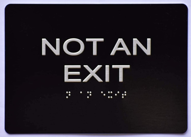 NOT an EXIT  Black The Sensation line