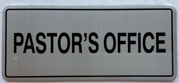 PASTOR'S OFFICE  -The Mont argent line.