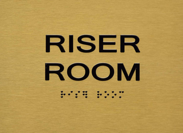 Riser Room  - Antique Brass Gold The Sensation line