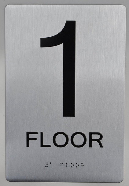 1st Floor SIGN - FLOOR 1 SIGN The sensation line Sign