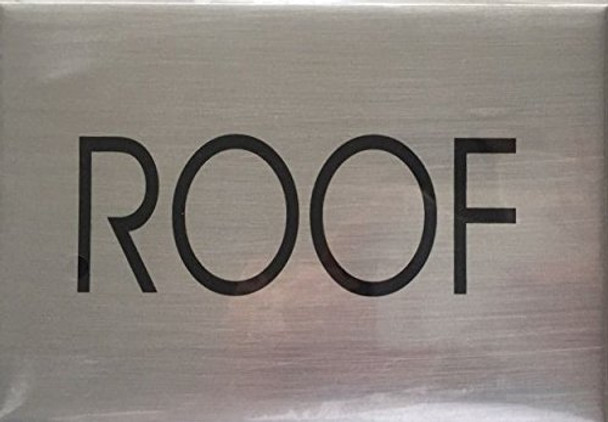 ROOF Sign - Delicato line