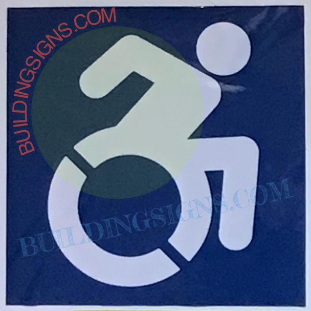 Accessible Sticker
