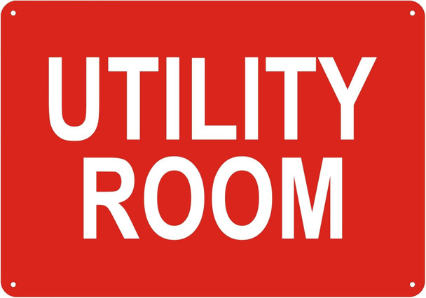 Utility Room Sign