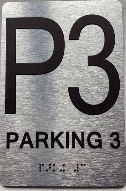 FLOOR P3 - PARKING 3 Sign