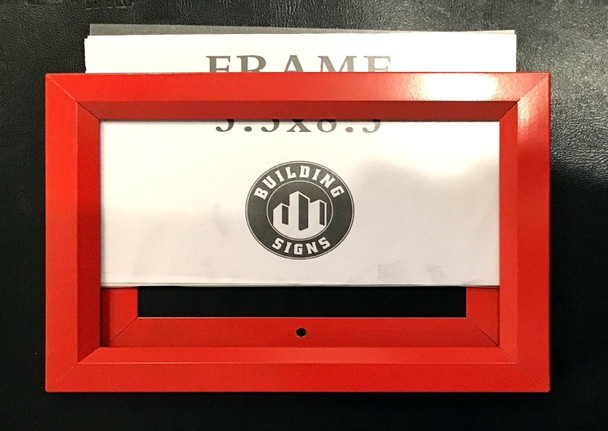 Inspection frame/Slide in frame