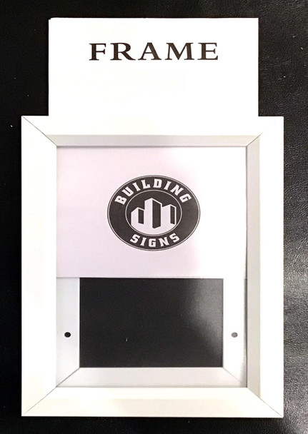 Inspection frame/Slide in frame