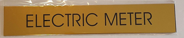 Electric Meter Room Gold