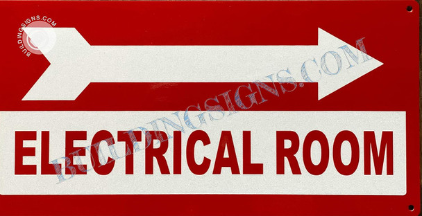 Electrical Room  Right Arrow