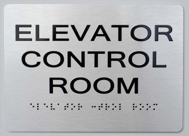 Elevator Control Room  -Tactile Touch Braille  The Sensation line