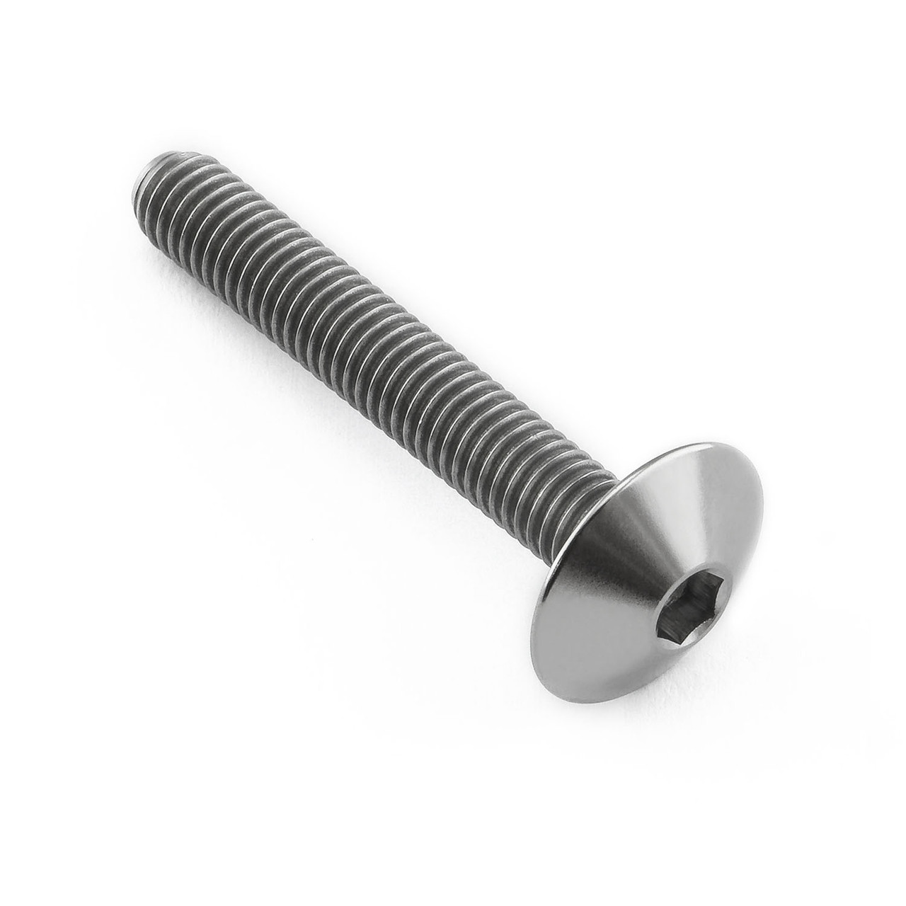 Titanium Dome Head Bolt M6x(1.00mm)x40mm (Full Thread) | Pro-Bolt