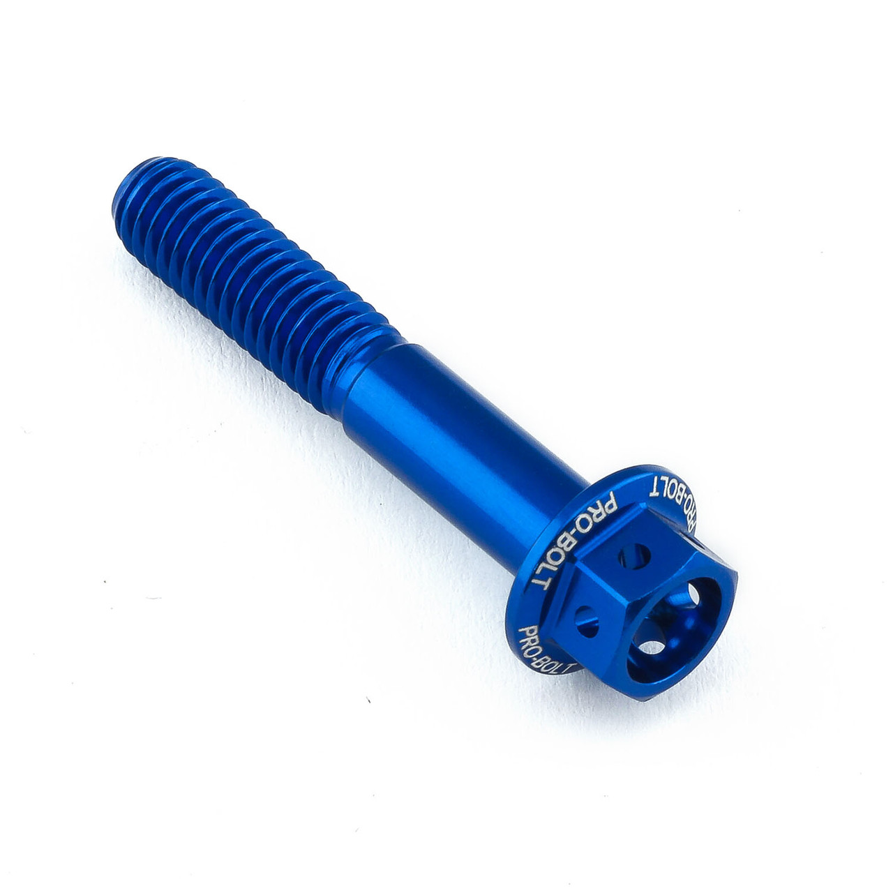 アルミニウム フランジヘックスヘッドボルト M6 x (1.00mm) x 35mm
