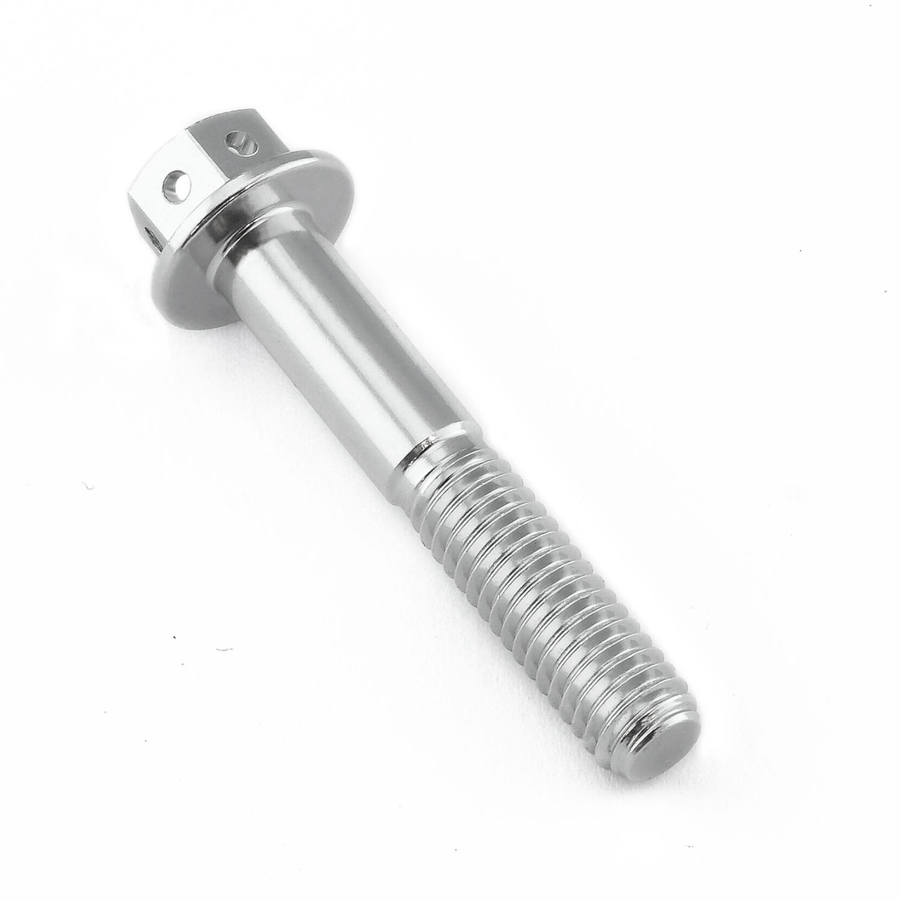 アルミニウム フランジヘックスヘッドボルト M6 x (1.00mm) x 35mm