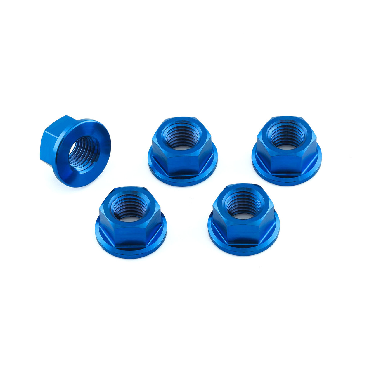 Titanium Sprocket Nuts M10x(1.25mm) Pack x5 | Pro-Bolt