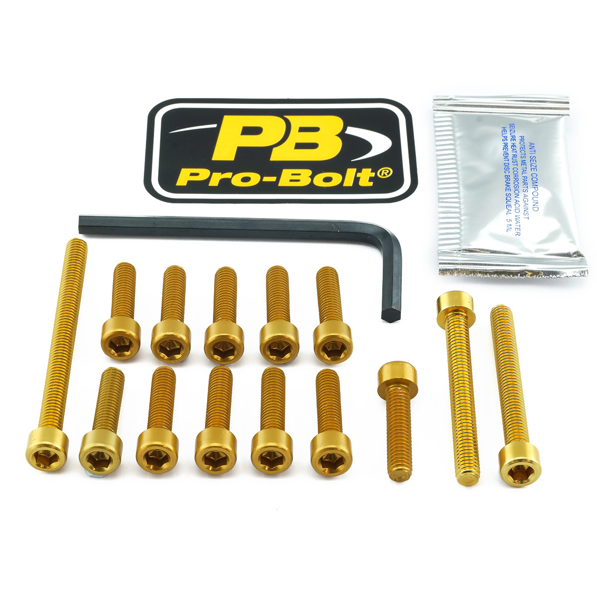 PRO BOLT プロボルト エンジンキット カラー：ゴールド ZX-6R Ninja