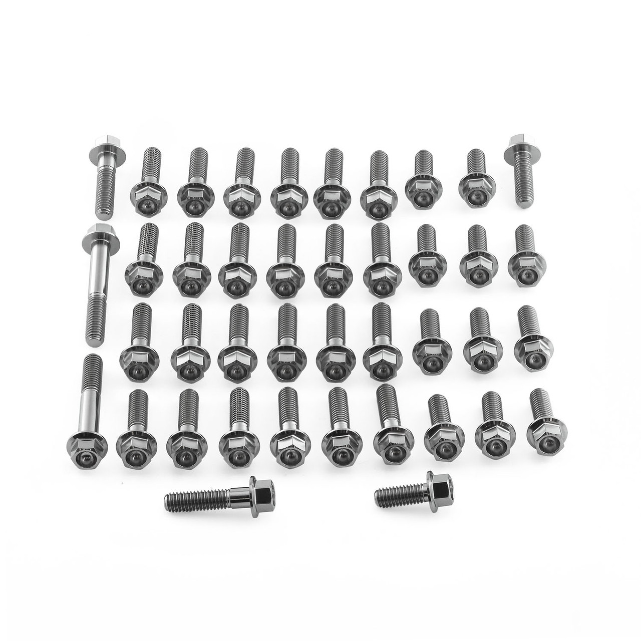 Titanium Engine Kit Triumph Daytona / Street Triple 675 Flanged