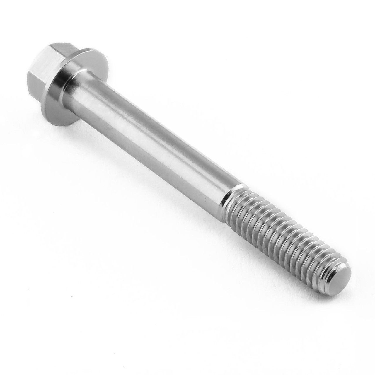 Stainless Steel Flanged Hex Head Bolt M6x(1.00mm)x50mm | Pro-Bolt