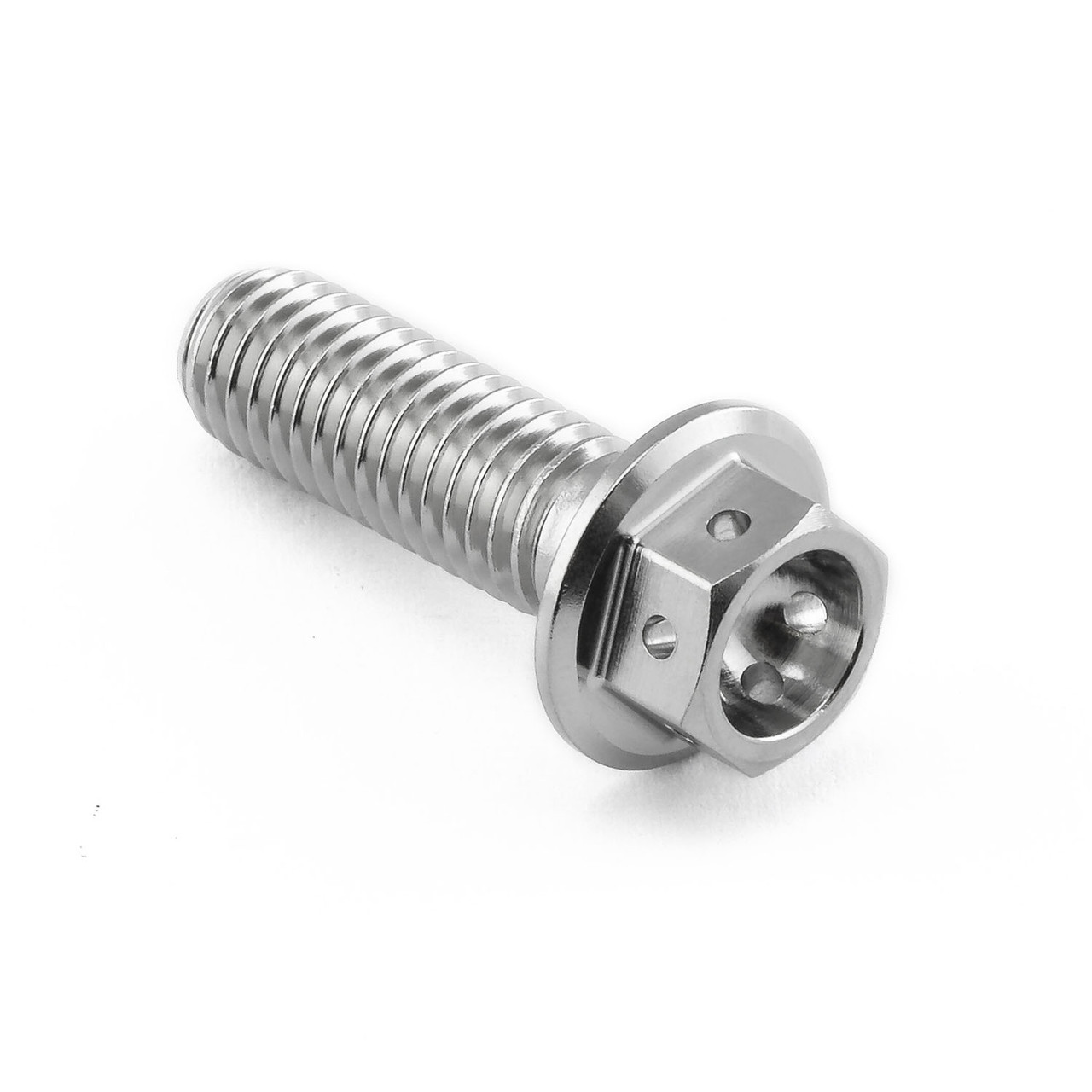 Stainless Steel Flanged Hex Head Bolt M8x(1.25mm)x25mm Race Spec