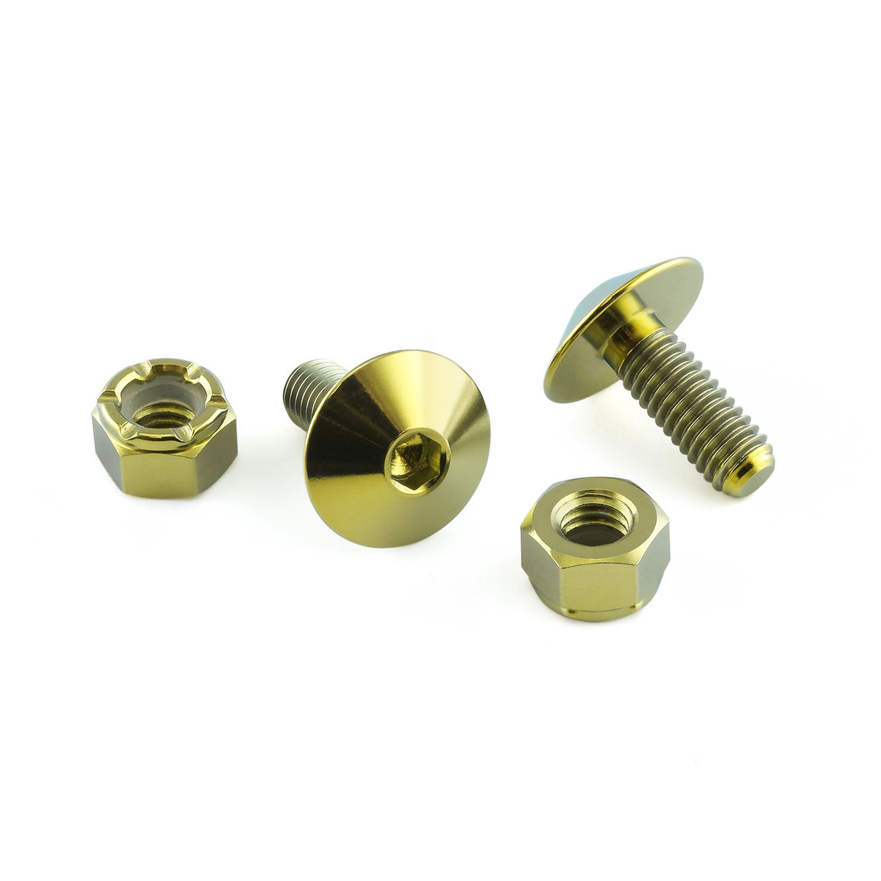 バイク用 チタン ナンバープレートボルトキット (2本組) | Pro-Bolt