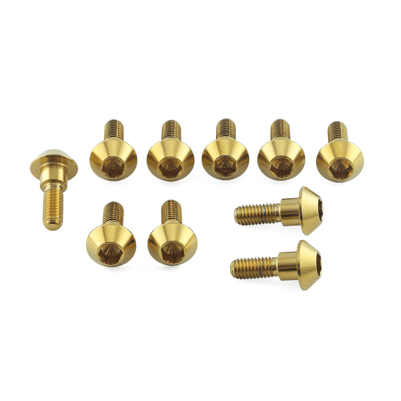 Stainless Steel Disc Bolt To Fit Yamaha M6x20mm Pack x10 | Pro-Bolt