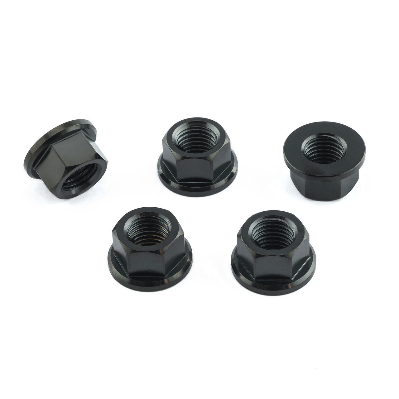 5個 × ３セット チタン M10 スプロケットナット M10 P1.25 チタンナット スプロケットナット フランジナット 5個