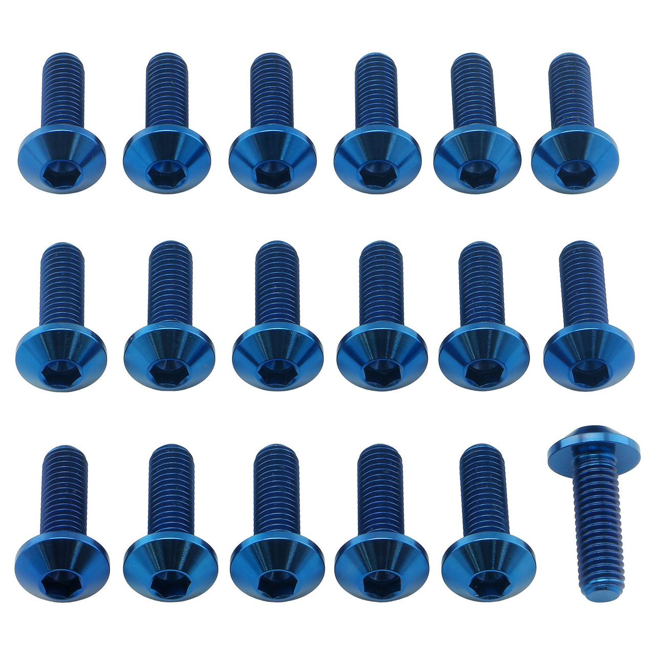 Titanium Disc Bolt To Fit Yamaha M8x25mm Pack x18 | Pro-Bolt