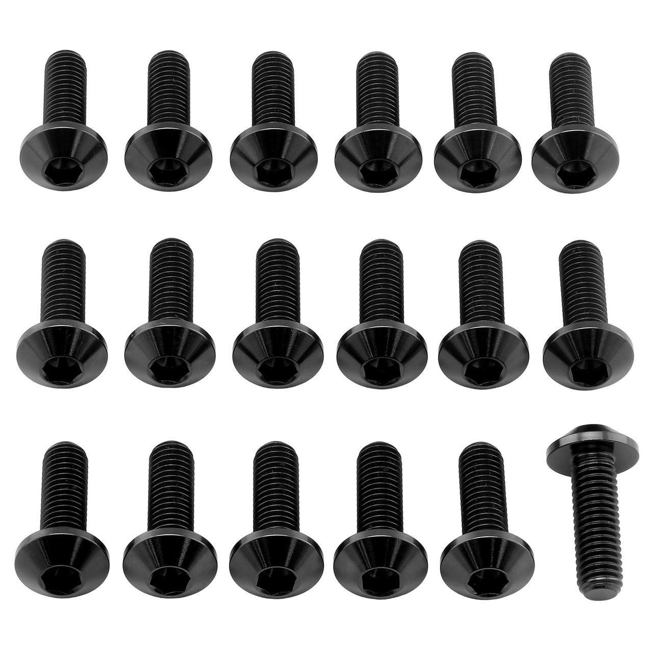 Titanium Disc Bolt To Fit Yamaha M8x25mm Pack x18 | Pro-Bolt