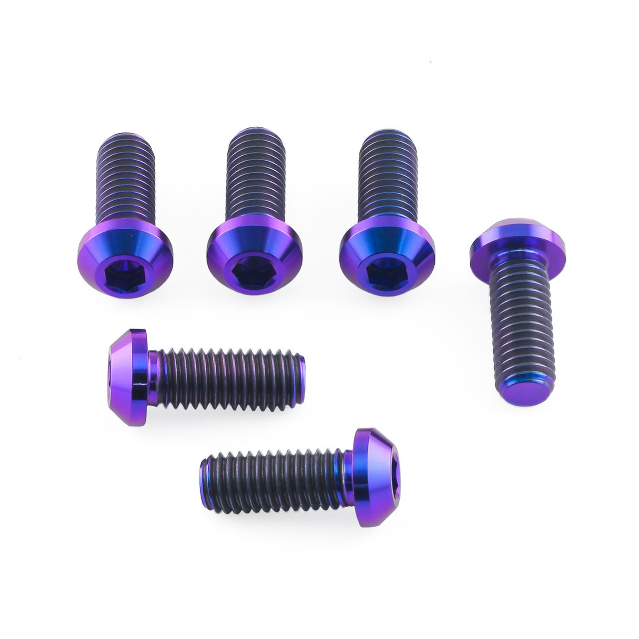 Titanium Disc Bolt To Fit Ducati/Aprilia M8x20mm Pack x6
