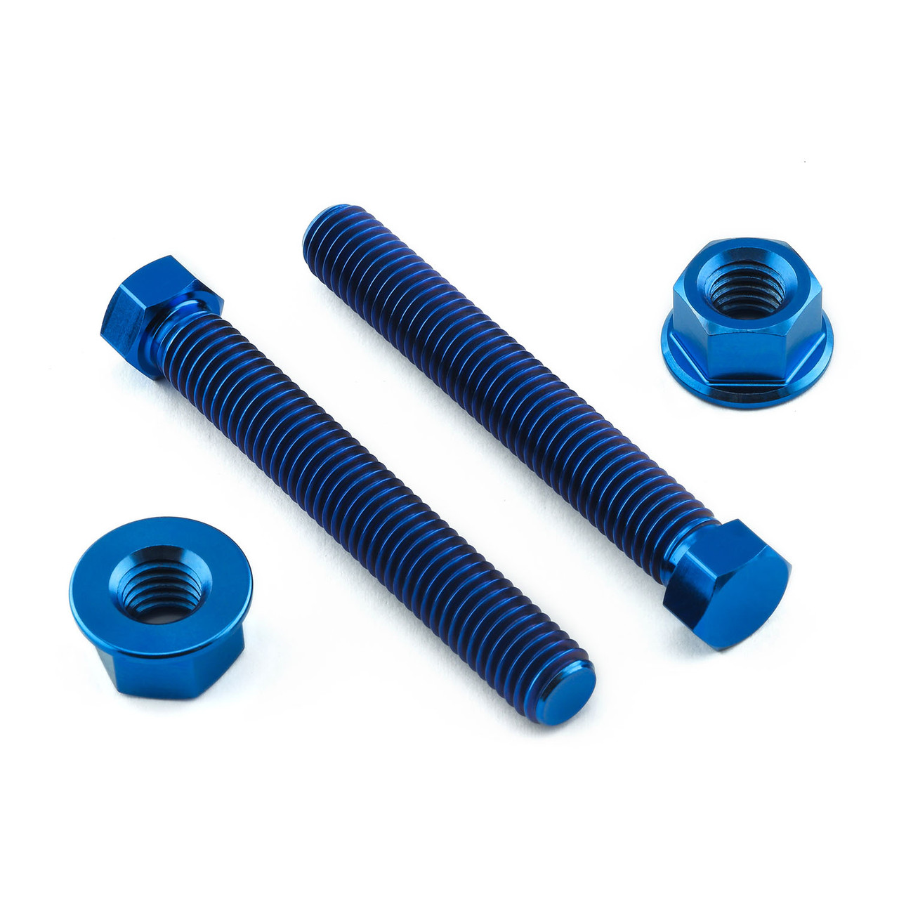 Titanium Axle Adjuster Bolt & Nut Kit M8x(1.25mm)x55mm | Pro-Bolt