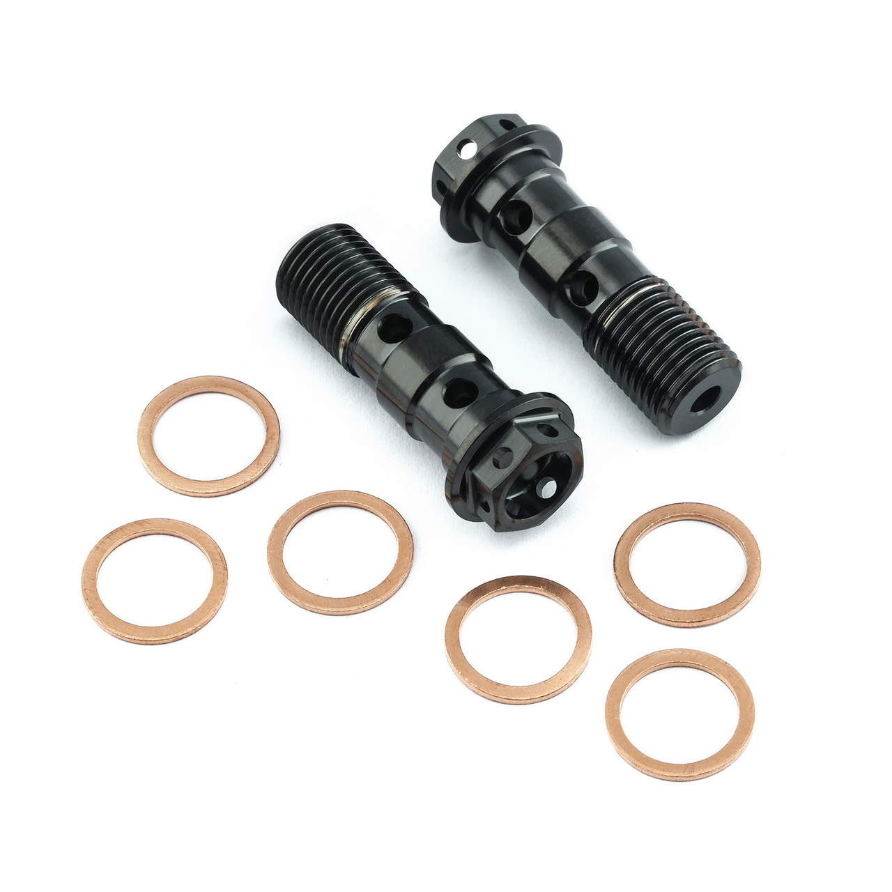 Titanium Banjo Bolt Double M10x(1.00mm) Front Brake Caliper Race