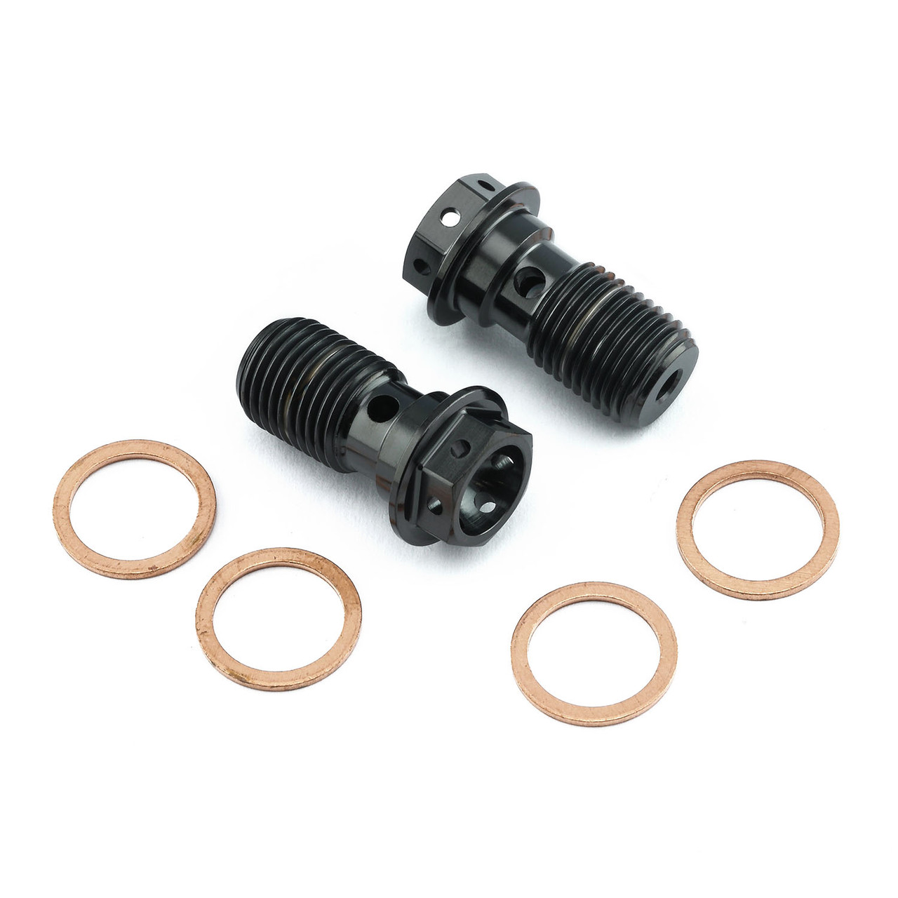 Titanium Banjo Bolt Single M10x(1.00mm) Race Spec Pack x2 | Pro-Bolt