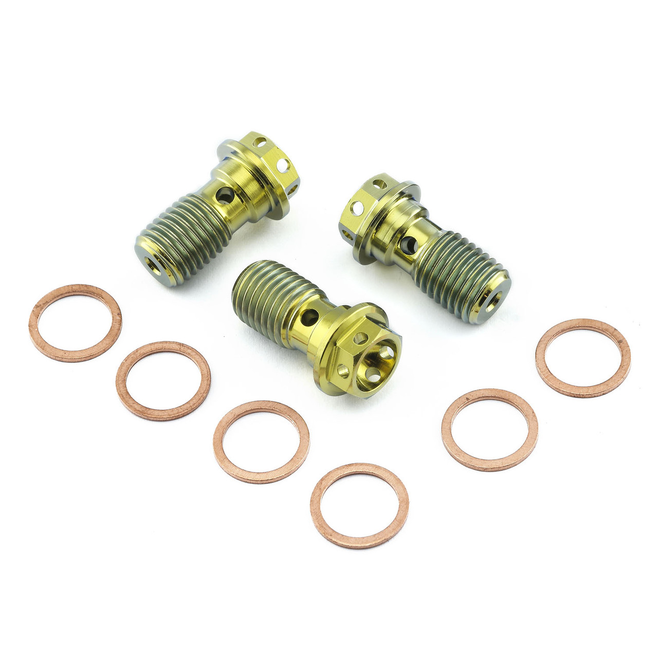 Titanium Banjo Bolt Single M10x(1.25mm) Front Brake Caliper