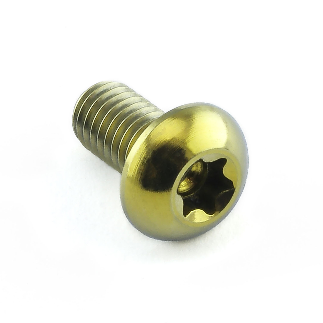 Titanium Button Head Bolt M5x(0.80mm)x10mm Torx Drive | Pro-Bolt