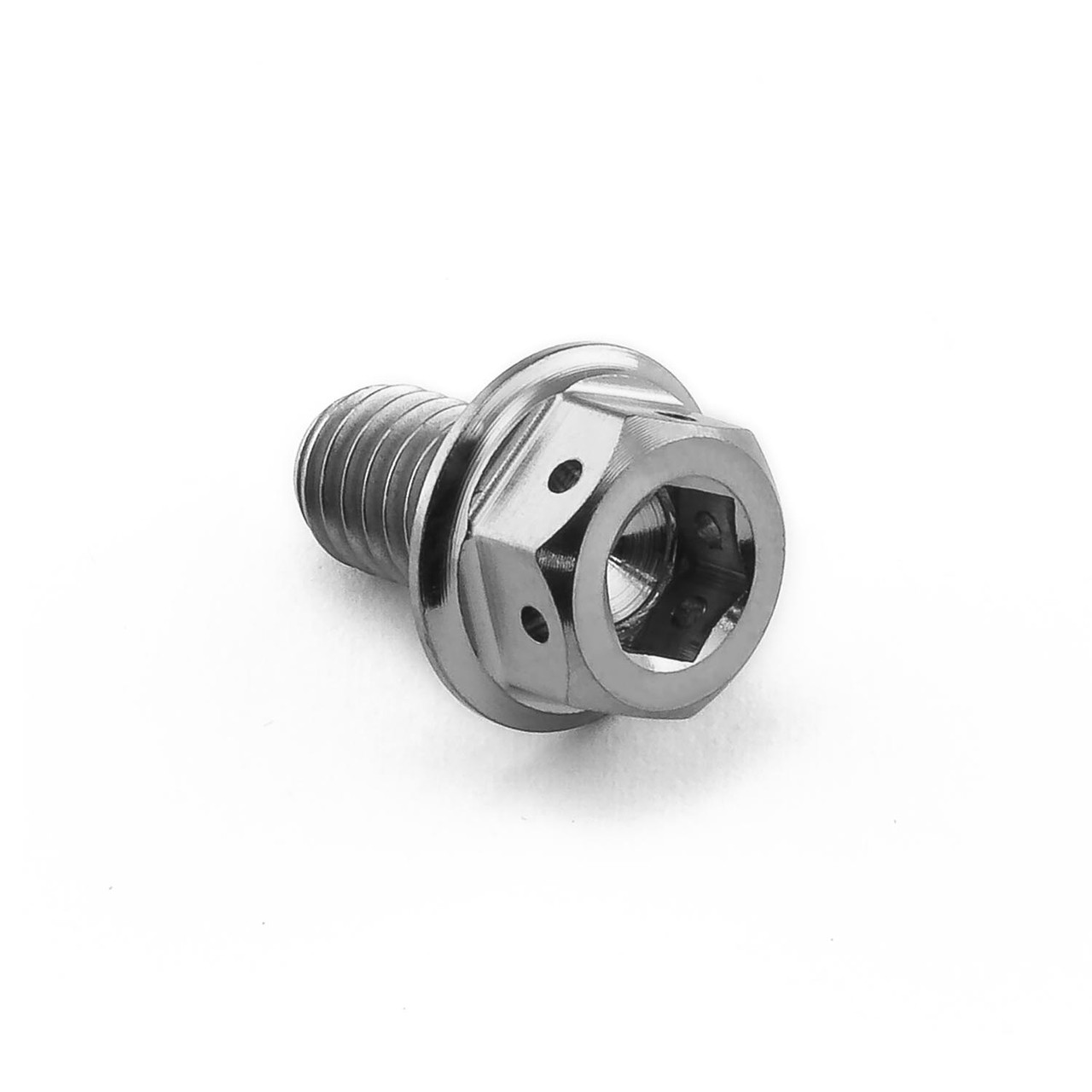 チタン デュアルドライブ ボルト M6 (1.00mm)x 10mm レーススペック