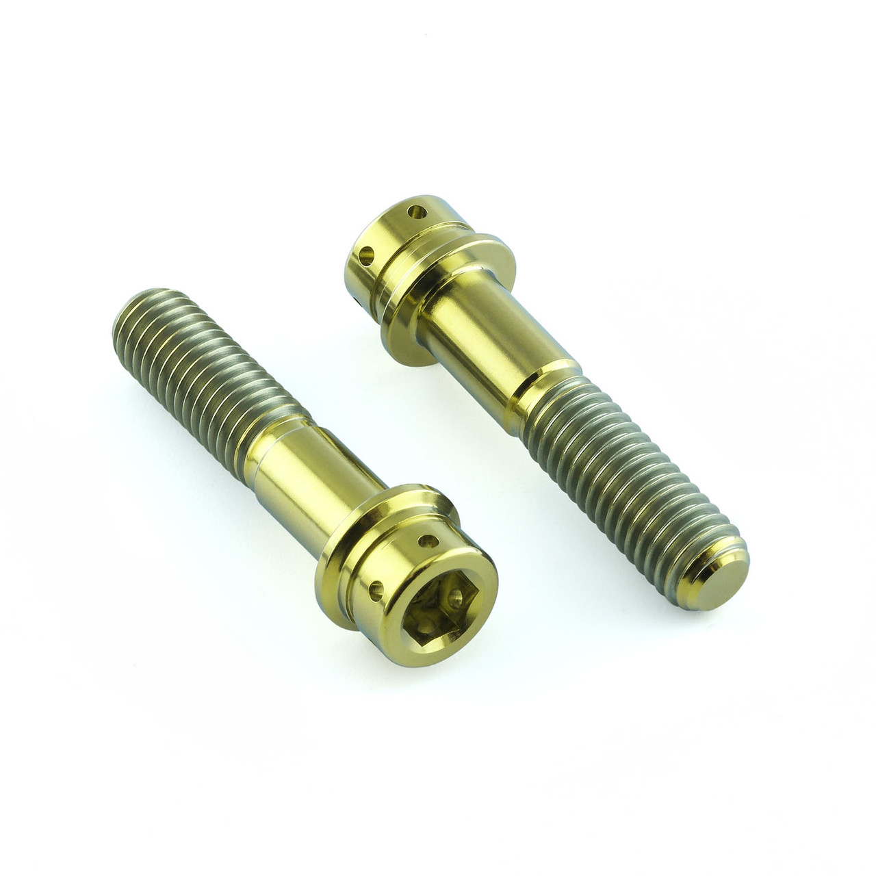 Titanium Front Axle Pinch Bolt Kit Flanged Socket Cap Race