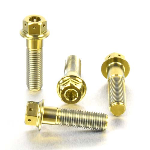 ねじ1 Titanium Front Brake Caliper Mount Bolt Kit DualDrive | Pro-Bolt