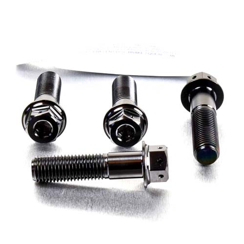 Titanium Front Brake Caliper Mount Bolt Kit DualDrive | Pro-Bolt