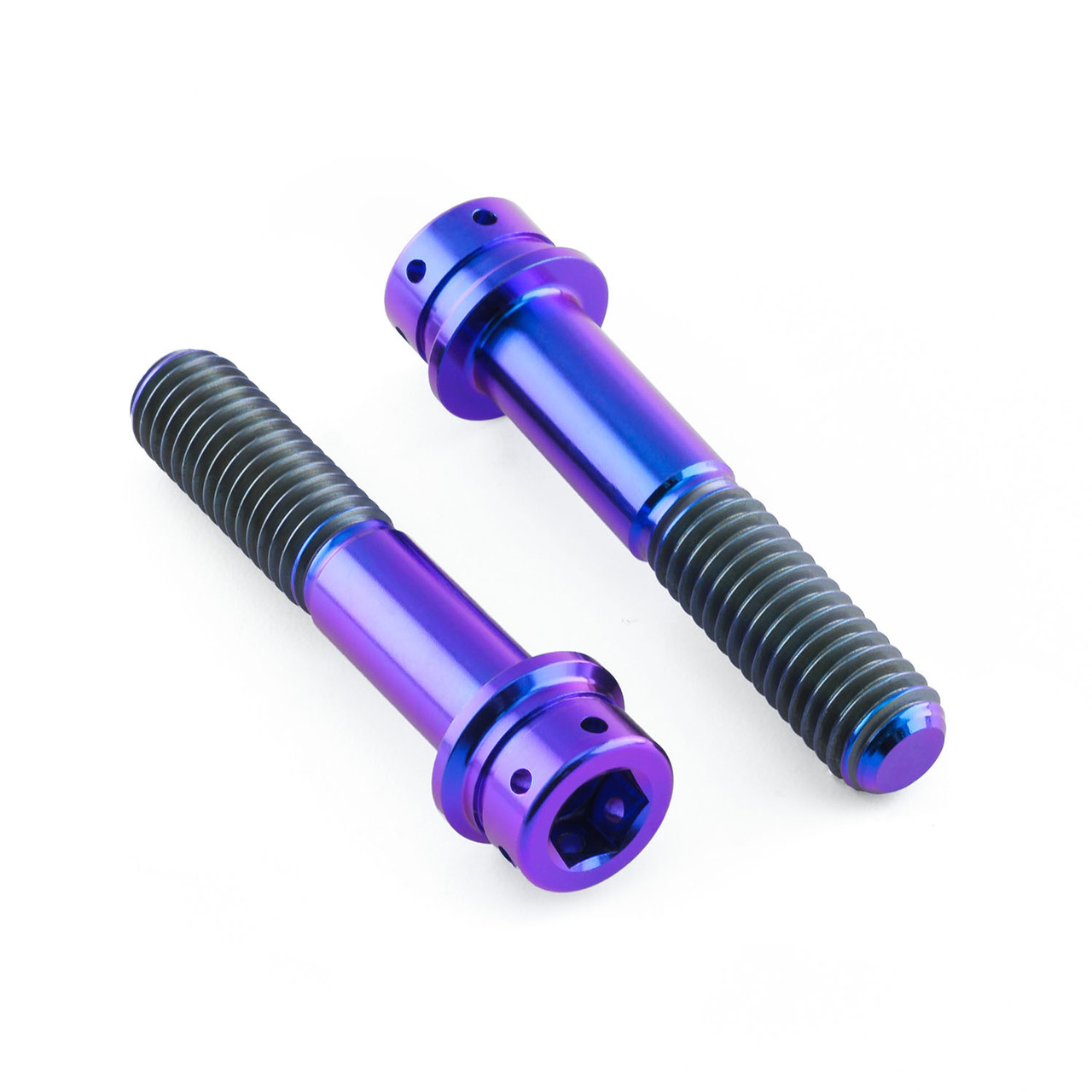 Titanium Front Brake Caliper Mount Bolt Kit Flanged Socket Cap