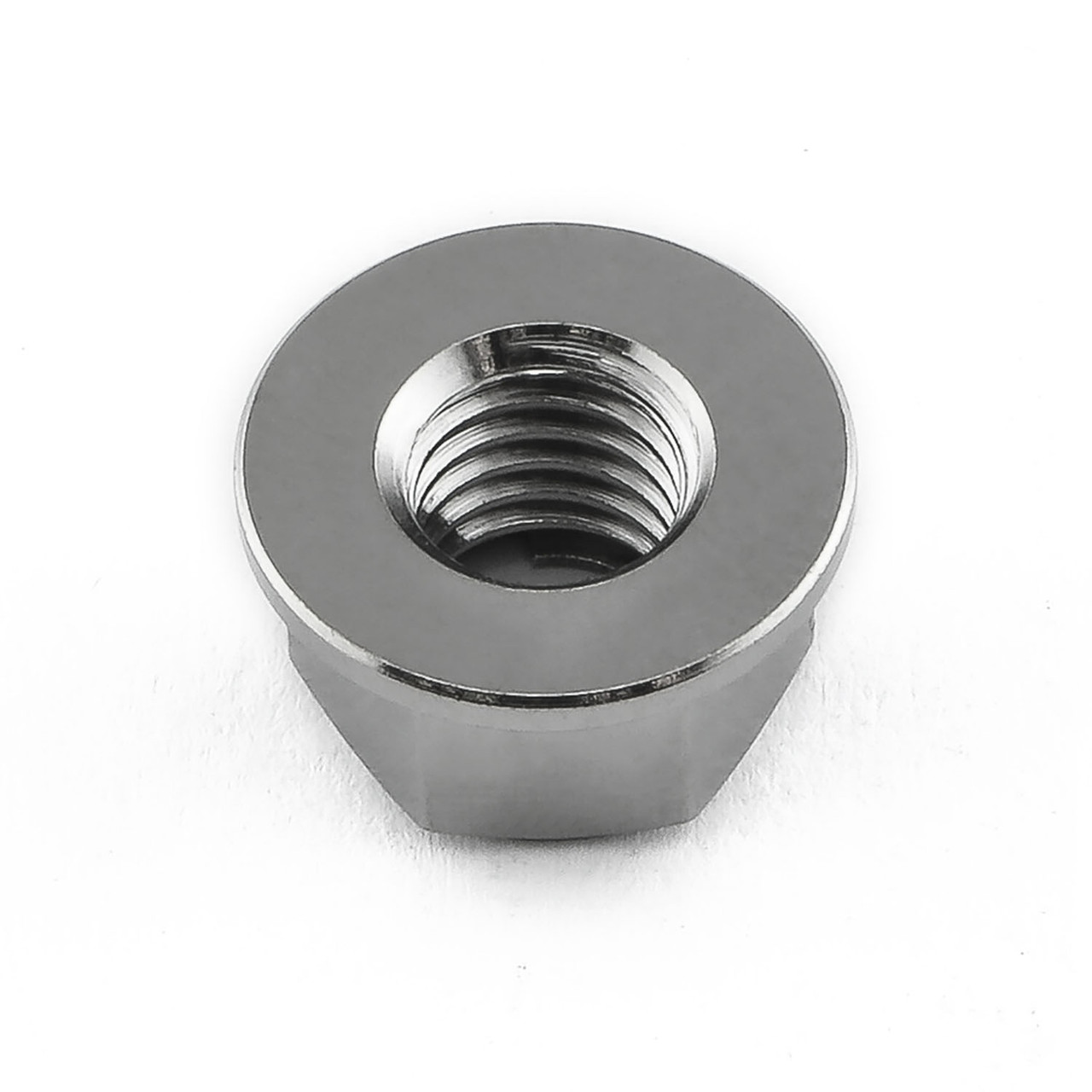 Titanium Flanged Metal Lock Nut M8x(1.25mm) | Pro-Bolt