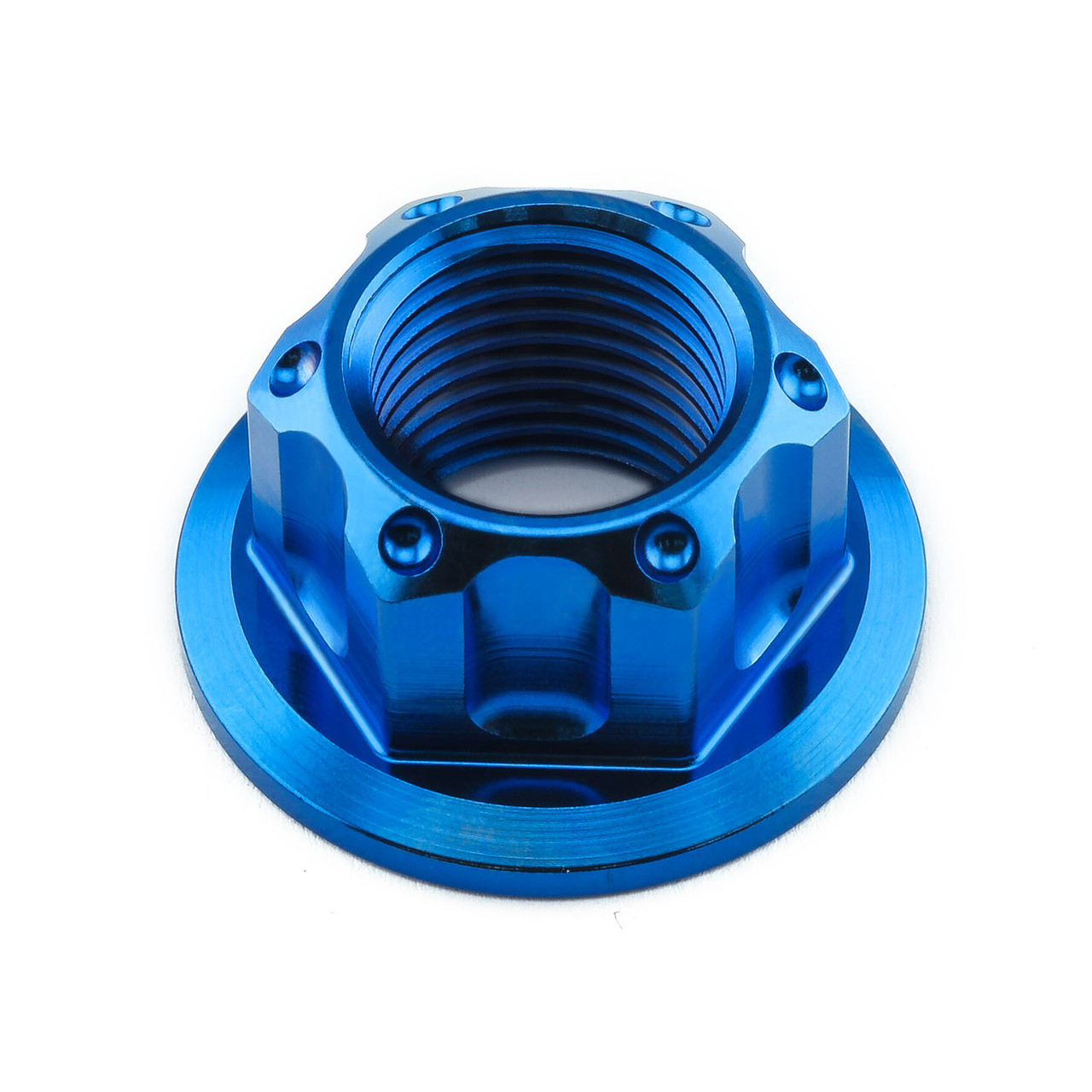 Titanium Flanged Axle Nut M16x(1.50mm) Swingarm Pivot | Pro-Bolt