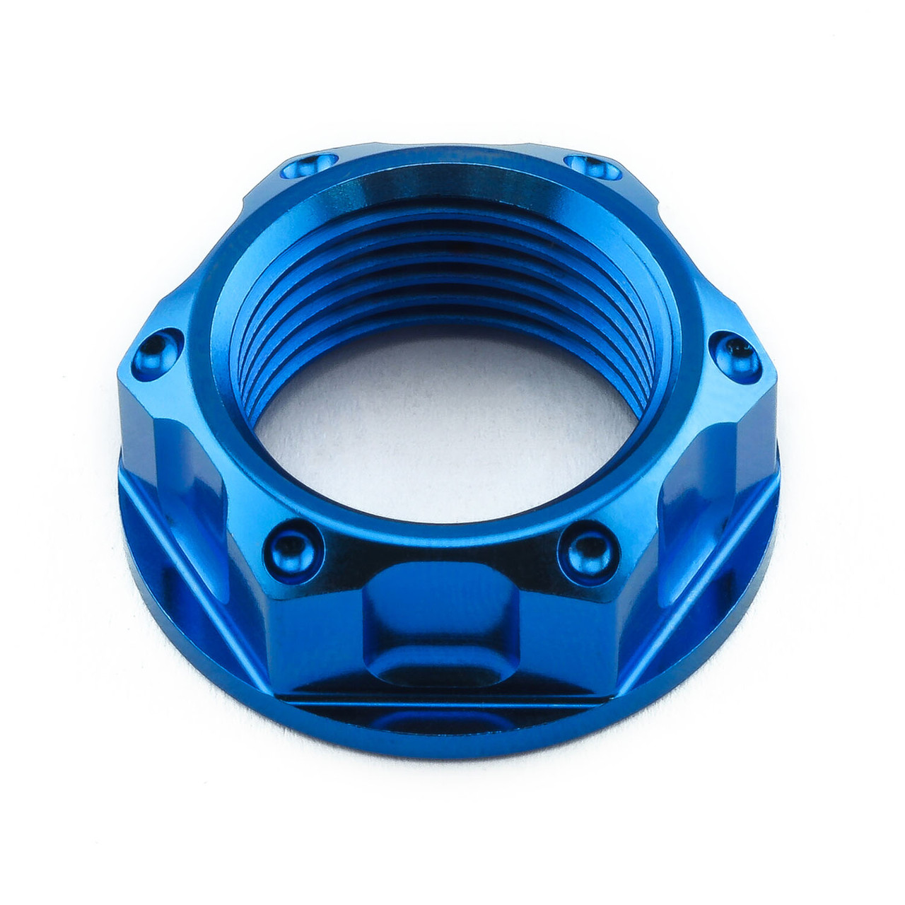 Titanium Flanged Axle Nut M20x(1.50mm) Front Wheel | Pro-Bolt