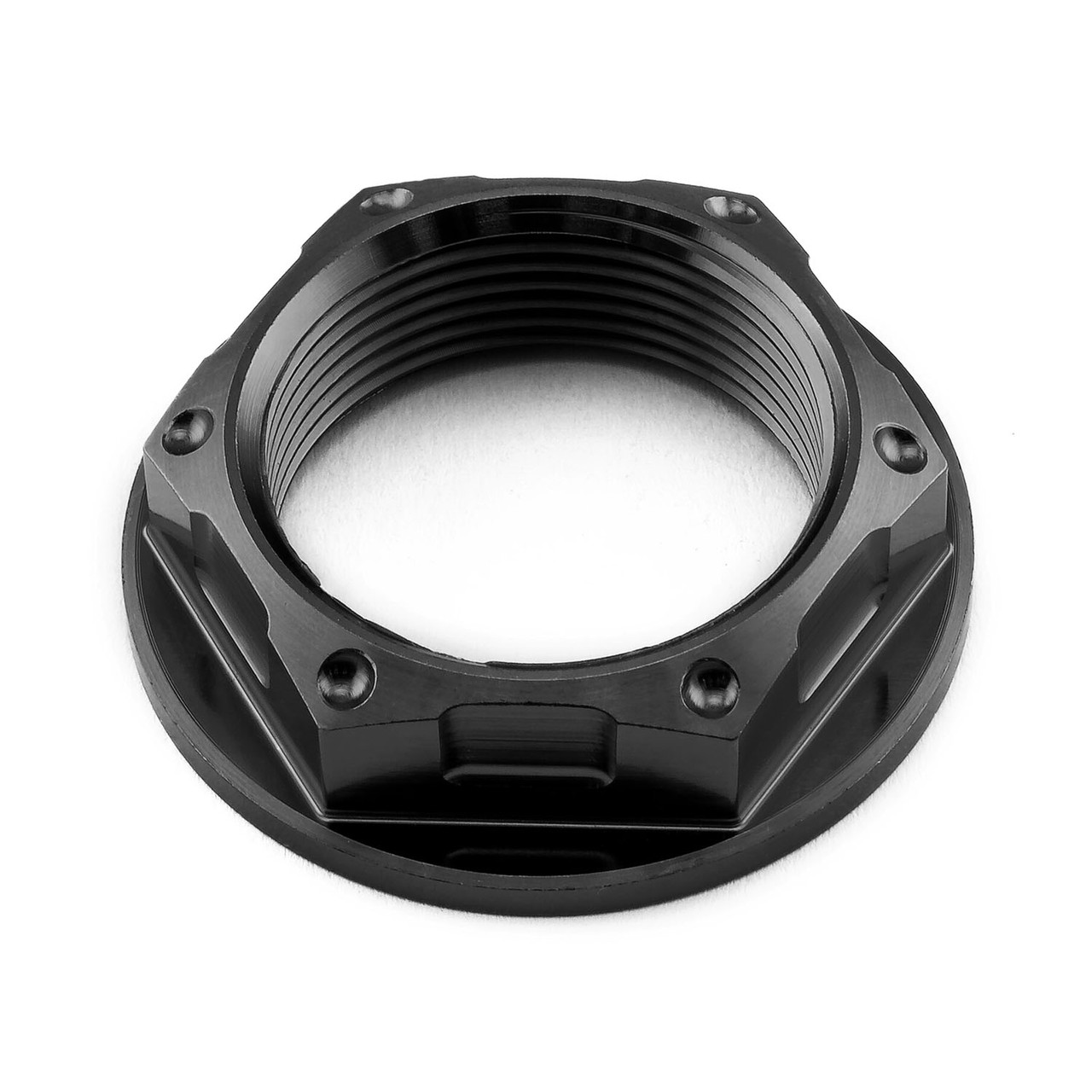 Titanium Flanged Axle Nut M25x(1.25mm) Rear Wheel | Pro-Bolt