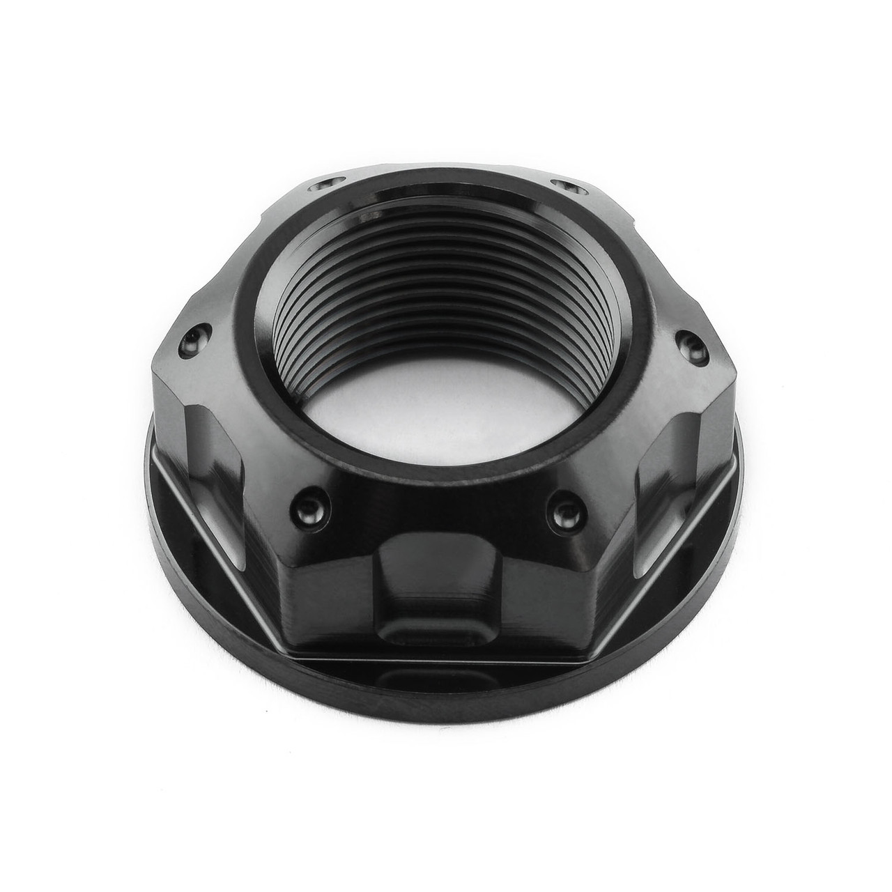 Titanium Flanged Nut M25x(1.50mm) 43mm Flange | Pro-Bolt