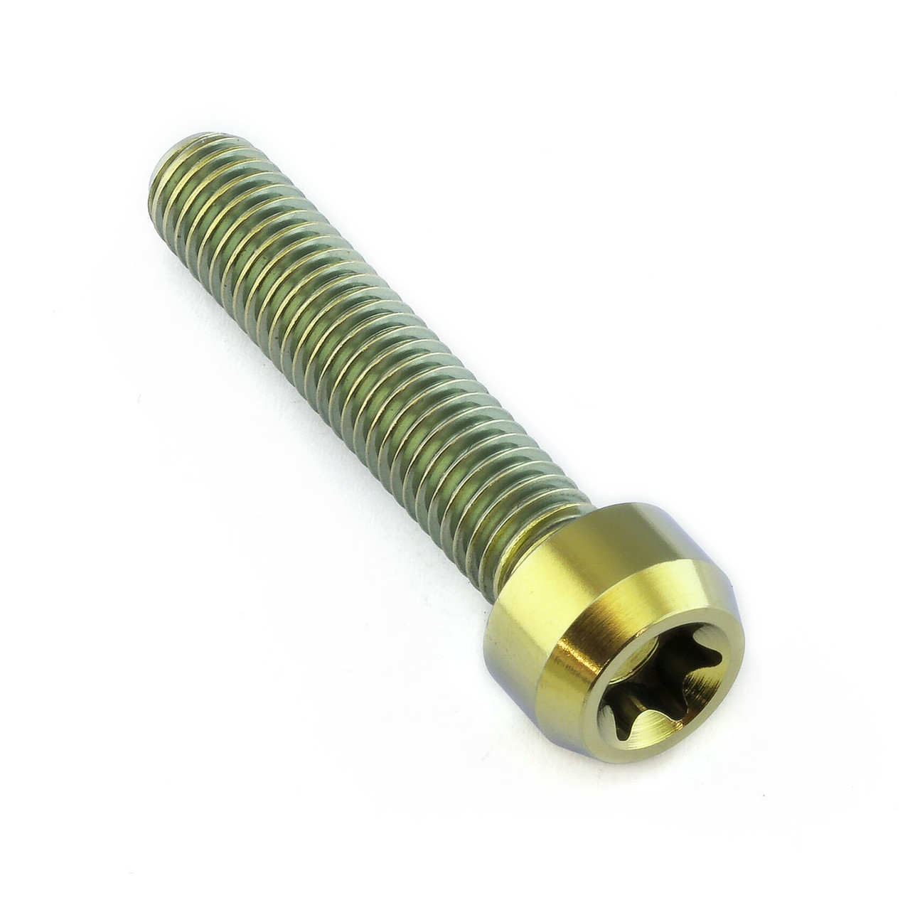 Titanium Cylindrical Head Torx Drive Bolt M8x(1.25mm)x40mm T45