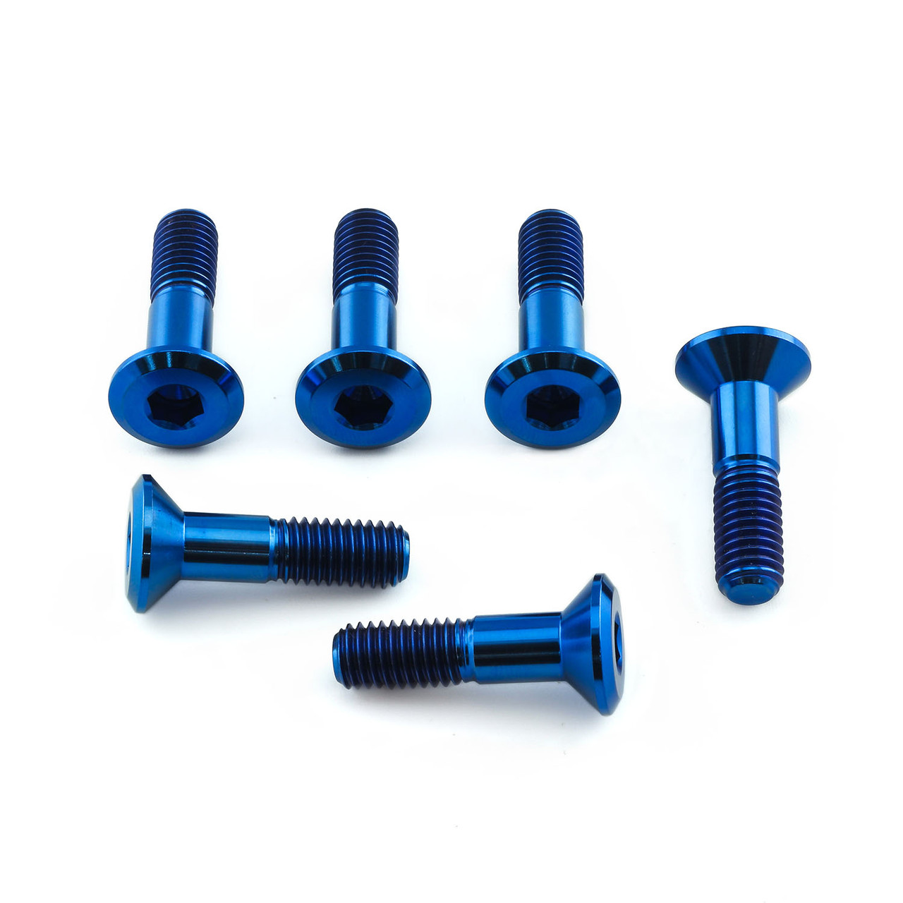 チタン オフロード リアスプロケット ボルト M8 x (1.25mm) x 30mm 6個