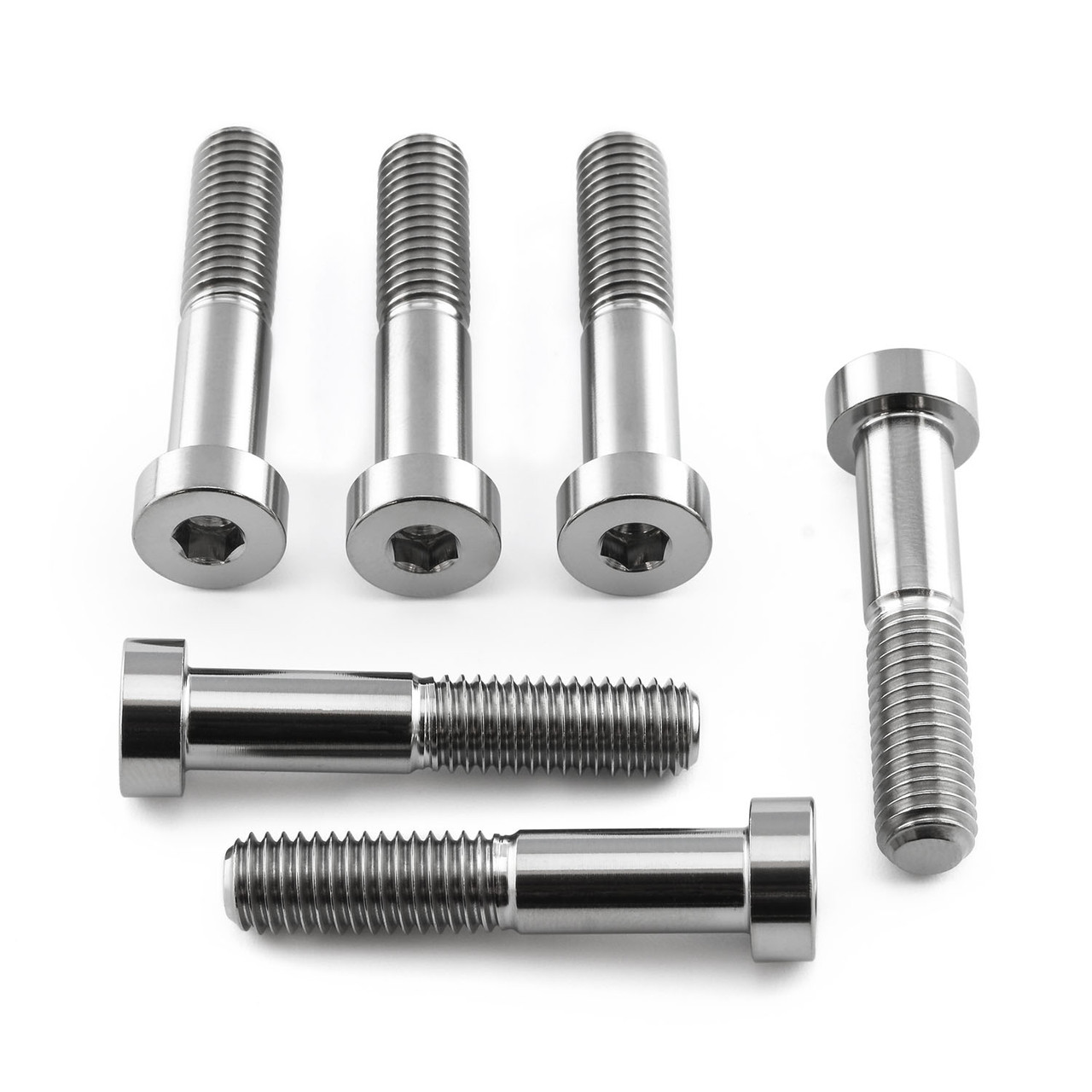 チタン Bremboキャリパーピンチボルト M8 x (1.25mm) x 40mm 6個セット