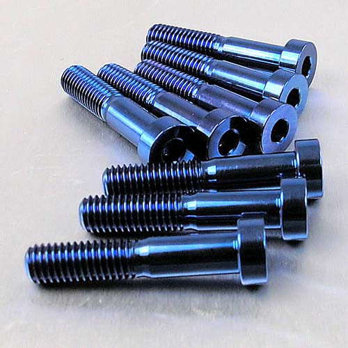 チタン Bremboキャリパーピンチボルト M8 x (1.25mm) x 40mm 8個セット