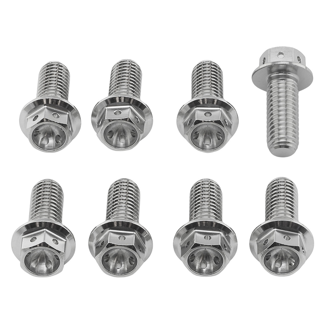 ステンレス ディスクボルト M6x(1.00mm)x20mm リア レーススペック 6個
